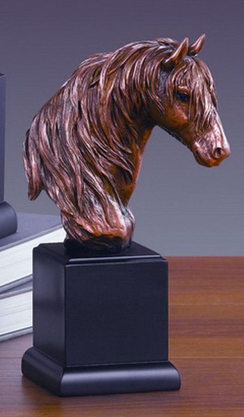 fine art Horse Bust Sculptural Head Sculpture
